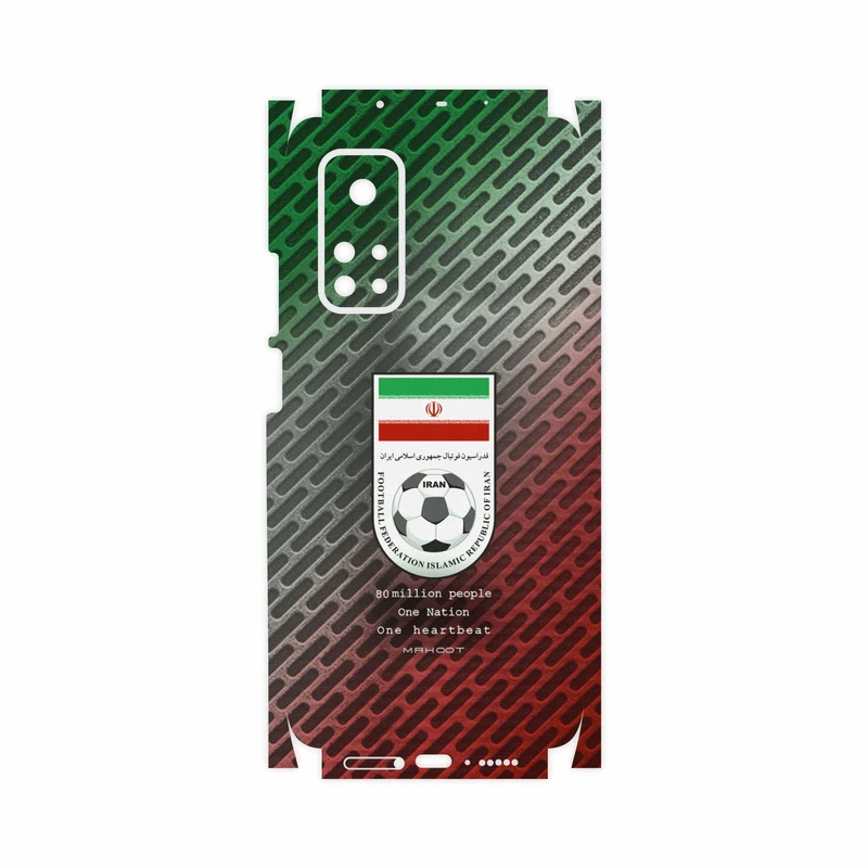 برچسب پوششی ماهوت مدل Iran-National-Football-Team-FullSkin مناسب برای گوشی موبایل شیائومی Mi 10T Pro 5G
