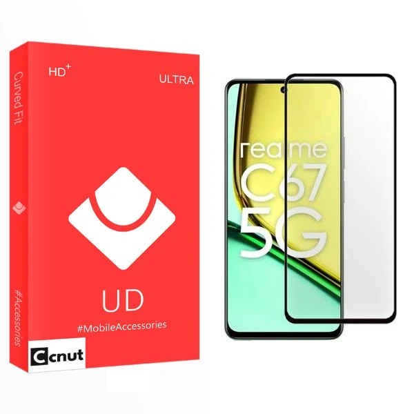 محافظ صفحه نمایش شیشه ای کوکونات مدل UD مناسب برای گوشی موبایل ریلمی C67