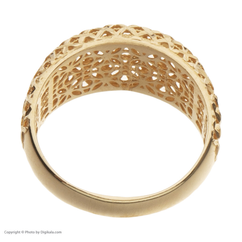 انگشتر طلا 18 عیار زنانه دوست خوب مدل dk267