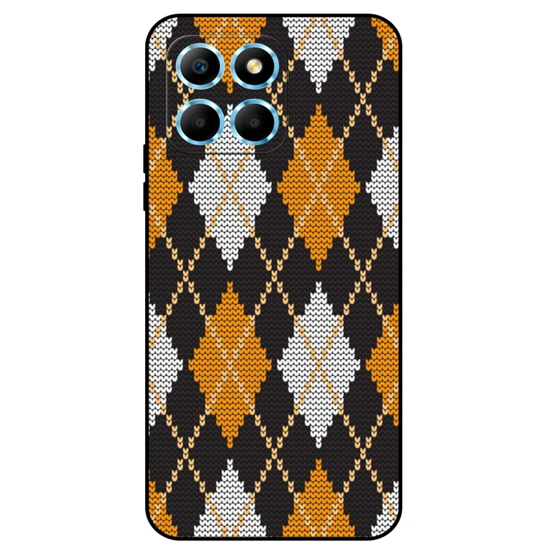 کاور مگافون طرح بافت مدل 8104 مناسب برای گوشی موبایل آنر X6 / X8 5G