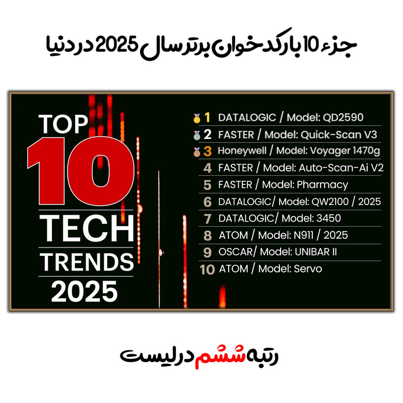 بارکد خوان دیتالاجیک مدل QuickScan Lite QW2100 کد 2025