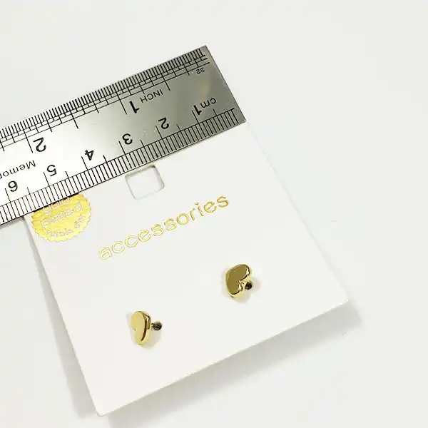 گوشواره زنانه اکسسورایز مدل قلب