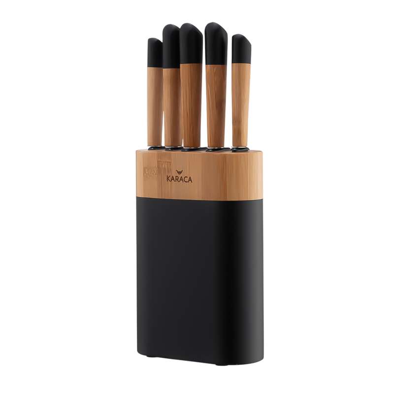 سرویس چاقو آشپزخانه 6 پارچه کاراجا مدل Maple
