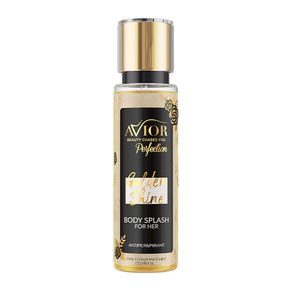  بادی اسپلش زنانه اویور مدل Golden Shine حجم 250 میلی لیتر