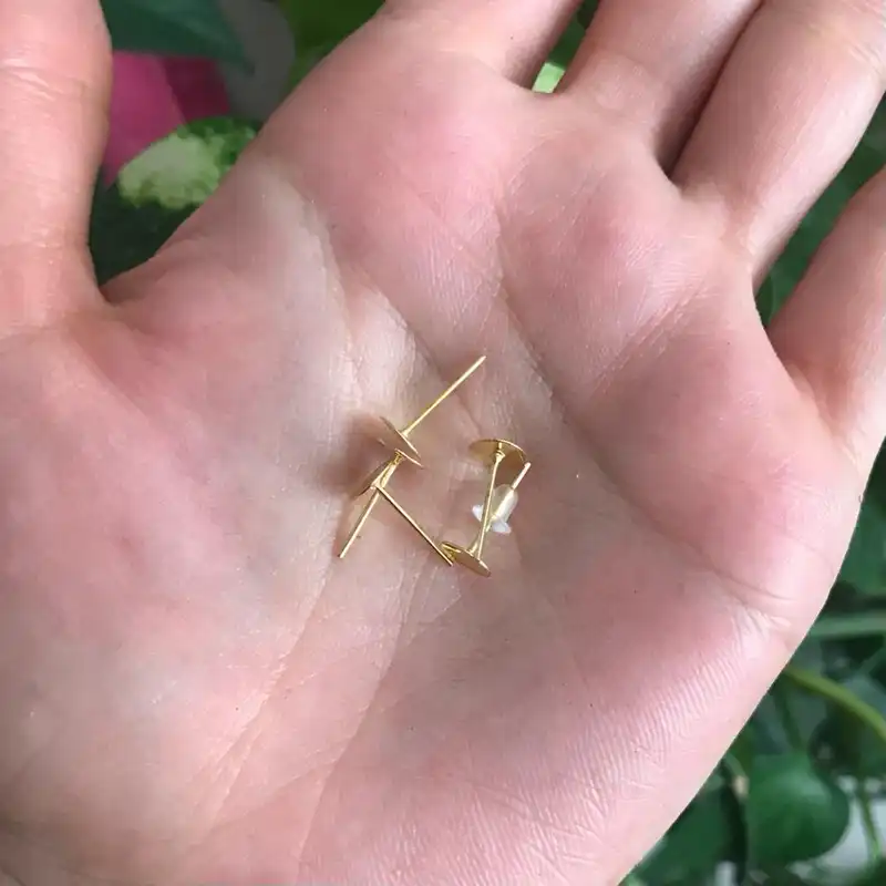 پایه گوشواره میخی کد 353 بسته 150 عددی