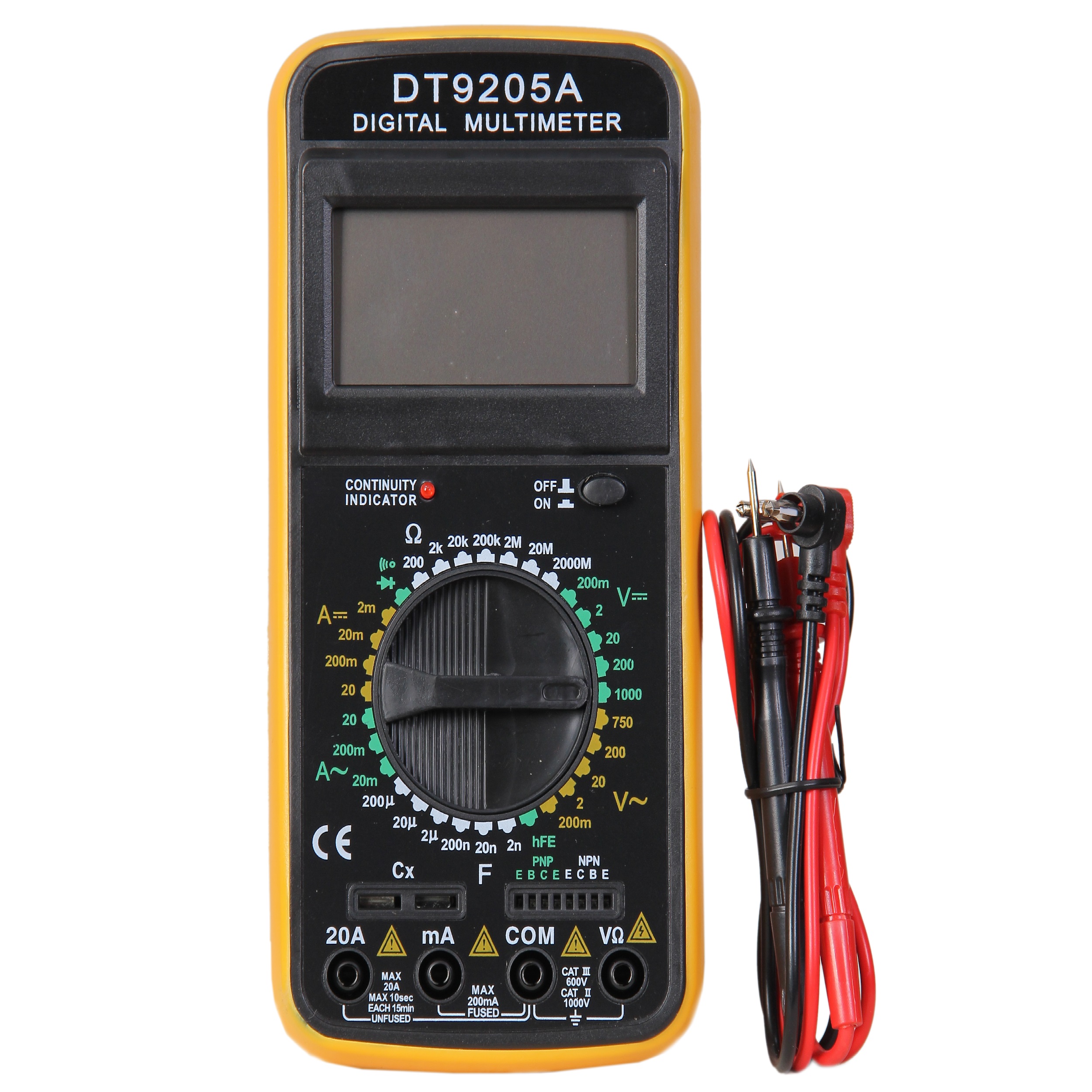 مولتی متر دیجیتال مدل DT9205A