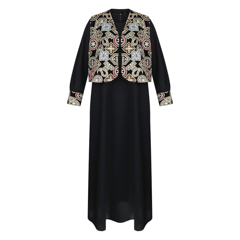 ست کت و سارافون زنانه مدل یلدا کد 8