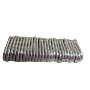 کارابین قلاب مدل فولاد 10سانتیمتر بسته 27 عددی