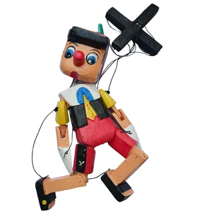 اسباب بازی چوبی مدل پینوکیو متحرک کد PI-2