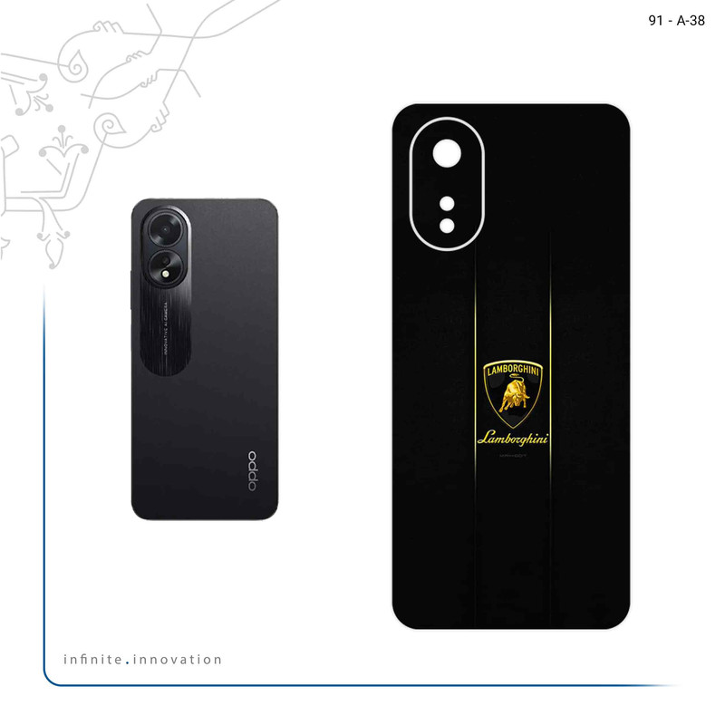 برچسب پوششی ماهوت مدل Lamborghini مناسب برای گوشی موبایل اپو A38