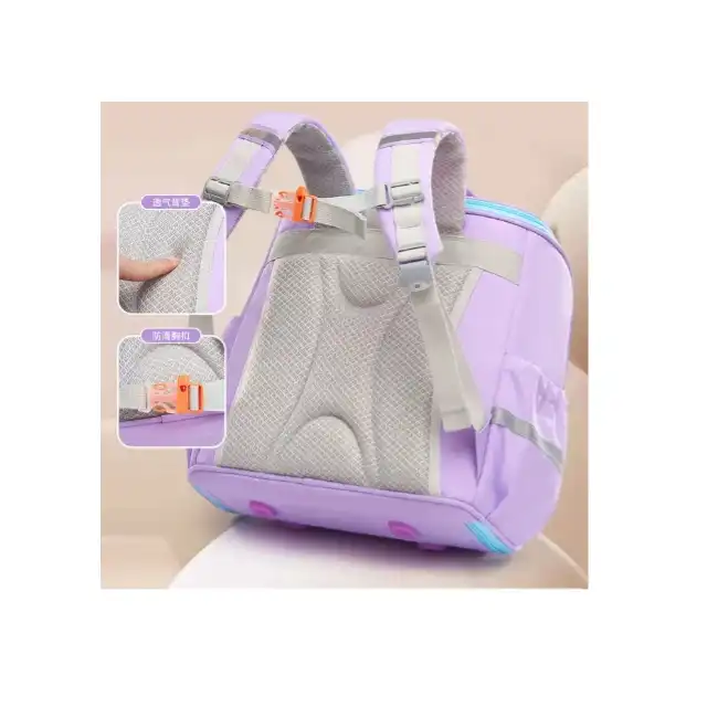 کوله پشتی مدل صندوقی طرح یونیکورن کد 2323