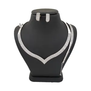 نیم ست نقره زنانه ترمه ۱ مدل پرنس کد S 0037