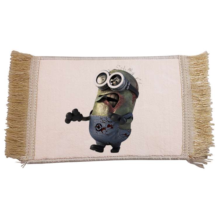 فرش ماشینی دیوارکوب مدل مینیون کد 77