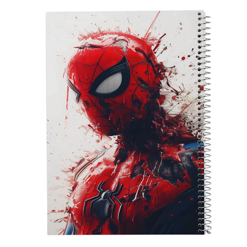 دفتر لیست خرید 50 برگ مدوپد مدل مردعنکبوتی (spiderman) کد DF15038