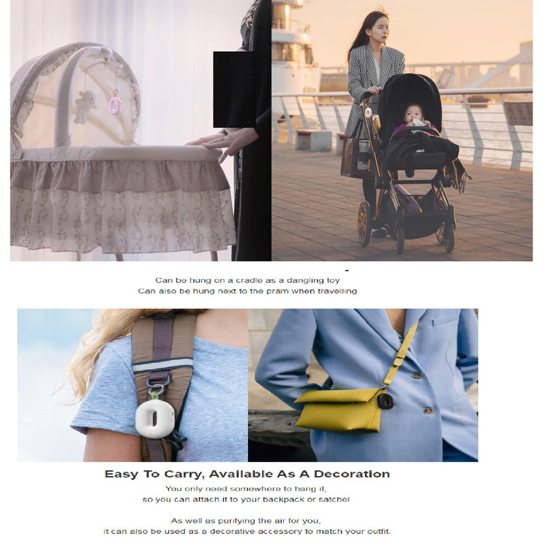 گردنبند تصفیه کننده هوا مدل Portable Personal Air گردنبند تصفیه کننده هوا مدل Portable Personal Air