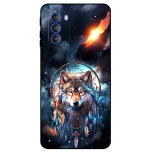 Megafone Wolf and Dream Catcher 8005 Cover For Motorola Moto G51 5G