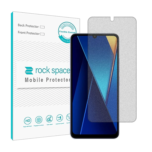 محافظ صفحه نمایش مات راک اسپیس مدل HyMTT مناسب برای گوشی موبایل شیائومی Poco C65