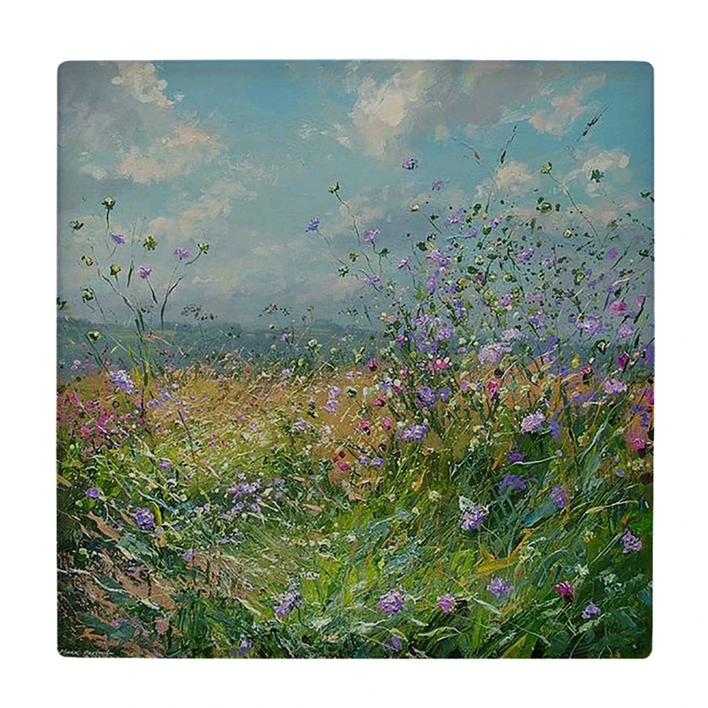 زیر لیوانی  طرح نقاشی منظره دشت کد    5989779_4904