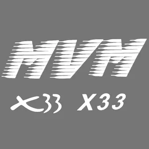 برچسب قاب زاپاس خودرو طرح mvm x33