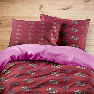 سرویس روتختی مدوپد طرح فرش ترکمان مدل C-Torkaman01 یک نفره 4 تکه