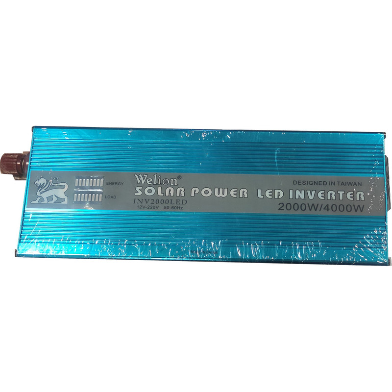 مبدل برق خودرو ویلیون مدل INV2000LED ظرفیت 2000 وات