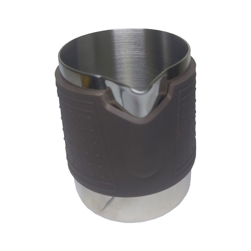 پارچ کف ساز شیر مدل دور سیلیکونی کد 350 پارچ کف ساز شیر مدل دور سیلیکونی کد 350