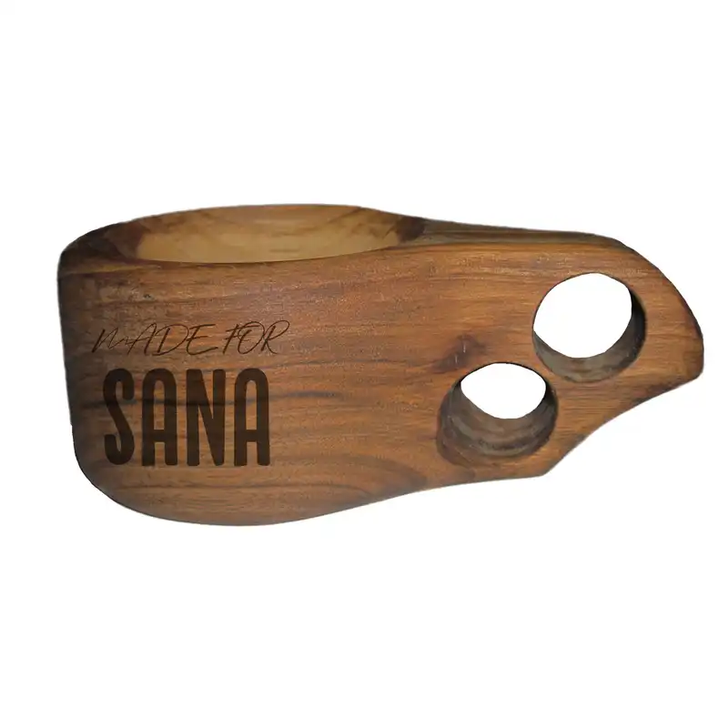 لیوان چوبی مدل ثنا