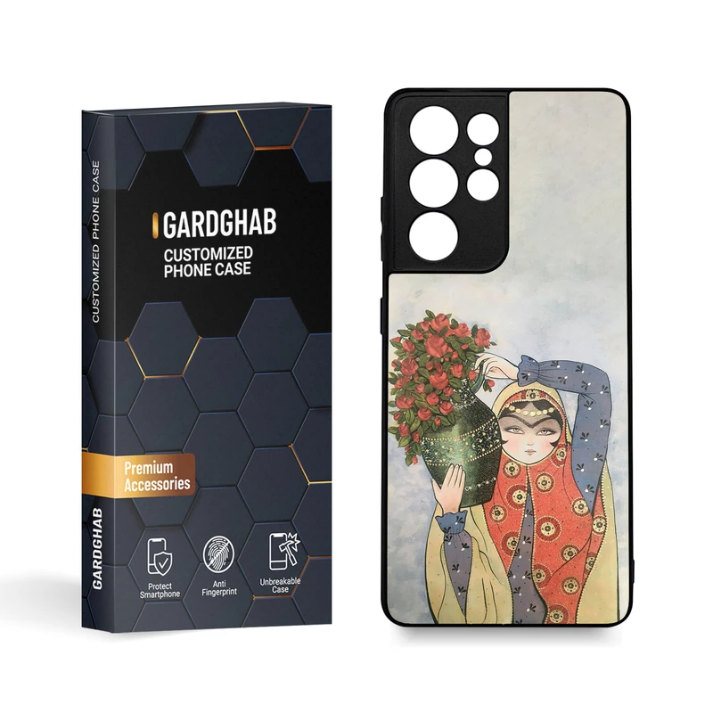کاور گارد قاب مدل دخترانه مناسب برای گوشی موبایل  سامسونگ Galaxy S21 Ultra / S30 Ultra