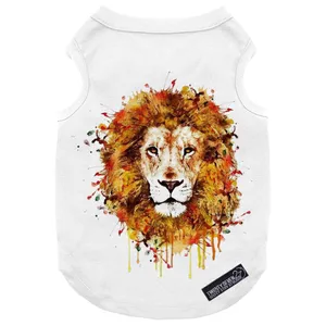لباس سگ و گربه 27 طرح Lion کد MH364 سایز M