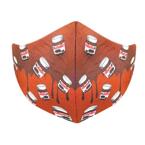ماسک پارچه‌ای مدل نوتلا کد X-043
