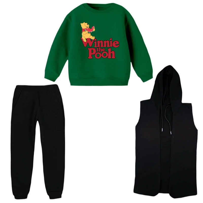 ست 3 تکه لباس راحتی بچگانه مدل پو کد ۶  