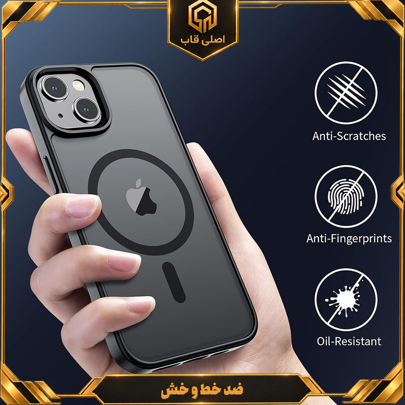 کاور اصلی قاب مدل Silicone MagSafe مناسب برای گوشی موبایل اپل iPhone 13 Pro Max