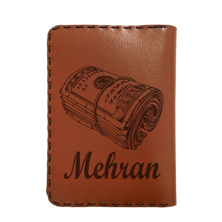 کیف پول مردانه مدل اسم مهران 7455