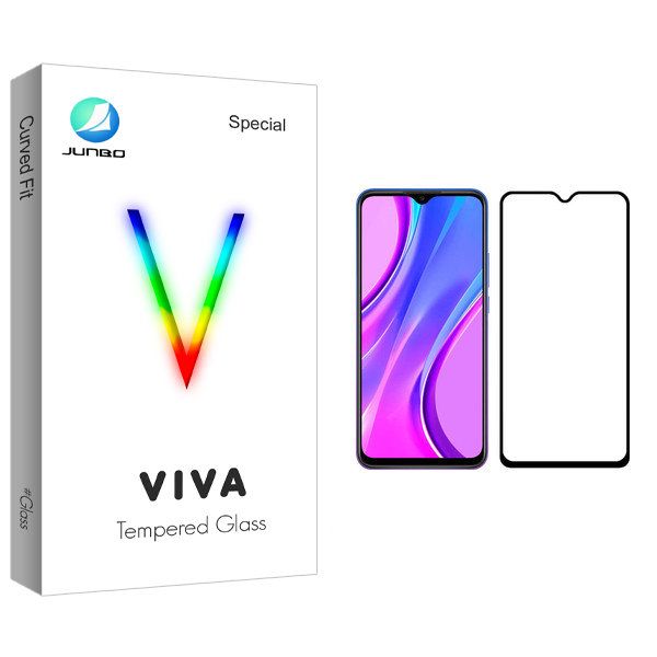 محافظ صفحه نمایش جانبو مدل Viva Glass مناسب برای گوشی موبایل شیائومی Redmi 9