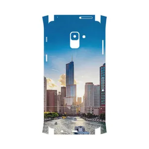 MAHOOT City of Chicago-FullSkin Cover Sticker for Samsung Galaxy A8 Plus 2018