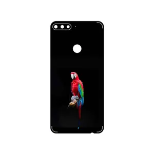 MAHOOT Parrot Cover Sticker for Huawei Y7 Prime 2018