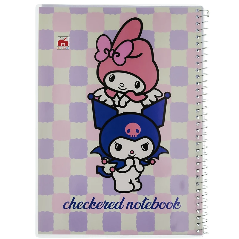 دفتر شطرنجی 60 برگ نهال طرح کرومی کد 8976