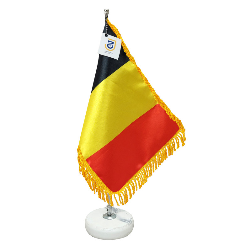 پرچم رومیزی جاویدان تندیس پرگاس مدل بلژیک کد 1