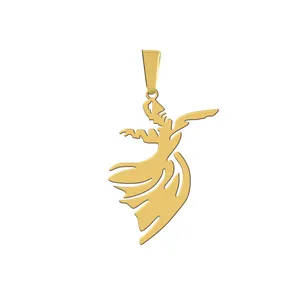 آویز گردنبند هایکا مدل رقص سماء کد a.h 259