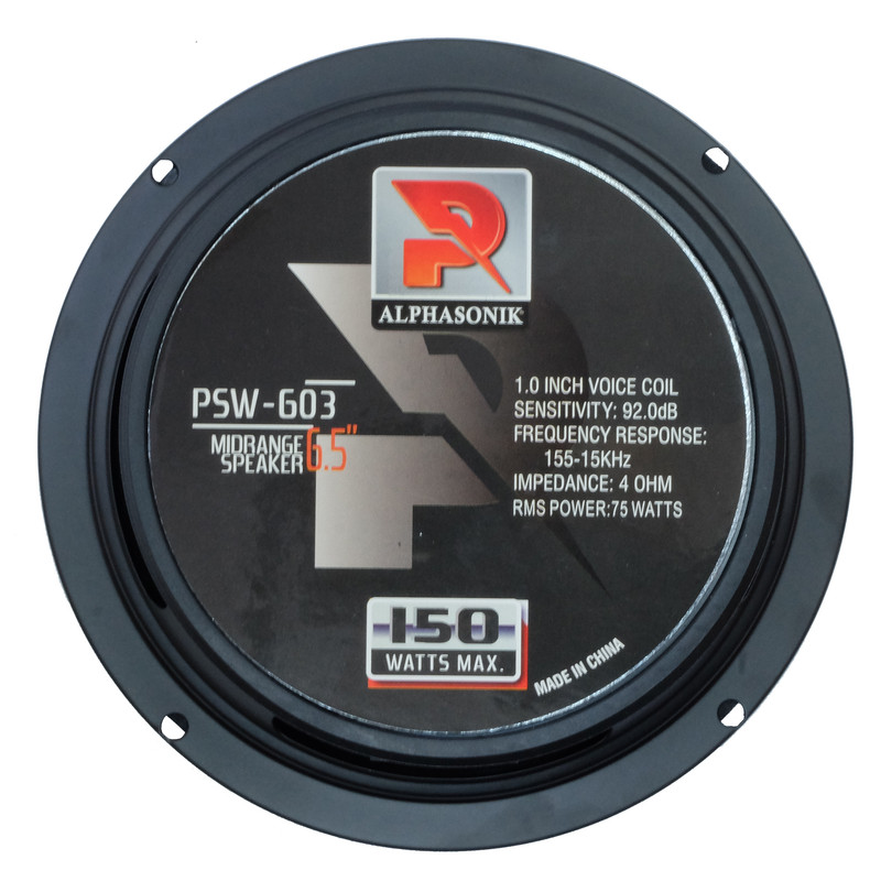 میدرنج خودرو آلفاسونیک مدل PSW-603 بسه دو عددی