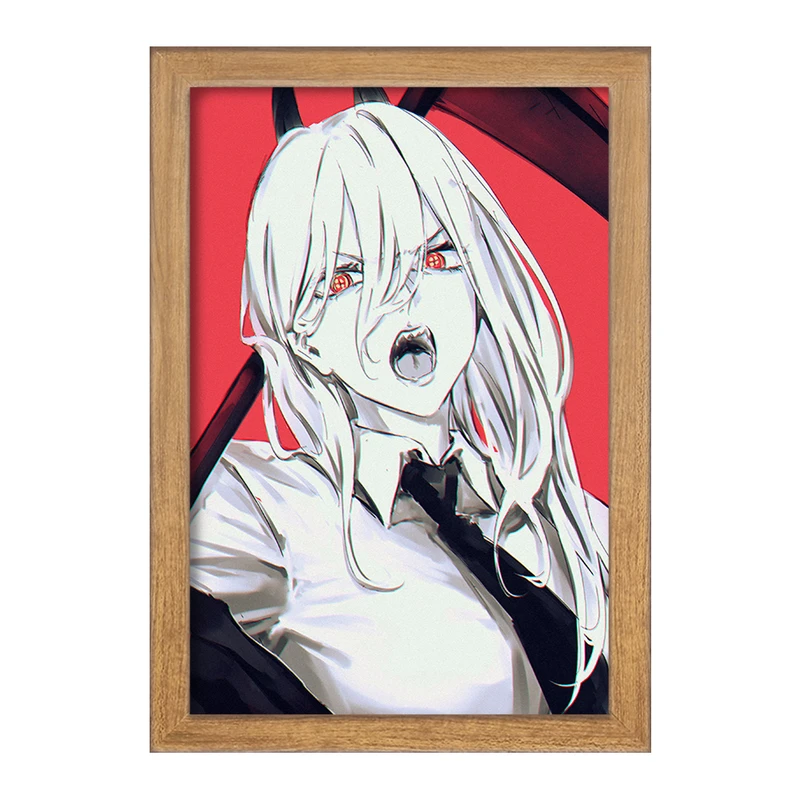 تابلو خندالو مدل پاور انیمه مرد اره ای Chainsaw Man  کد 17842