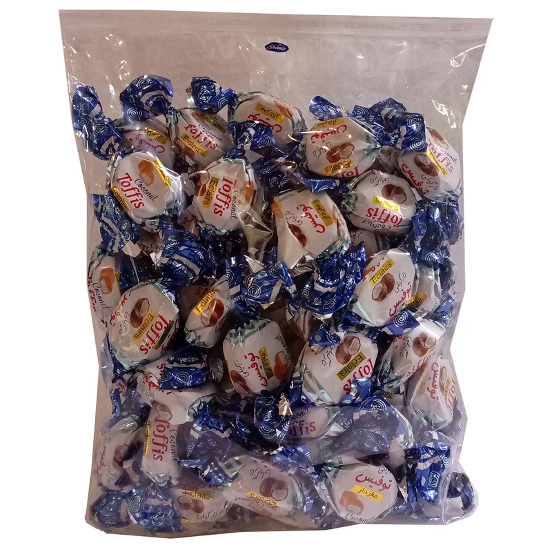 تافی کره ای مغزدار نارگیلی شونیز - 500 گرم