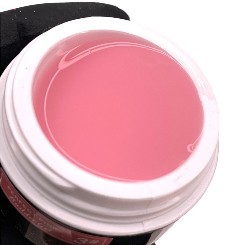 بیلدر ژل کاشت ناخن اکسلت مدل Perfect Pink حجم 15 میلی لیتر