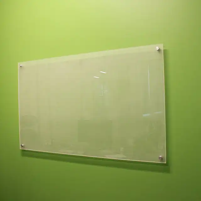 تخته وایت برد شیشه ای مدل BG75 سایز 60 × 80 سانتی متر