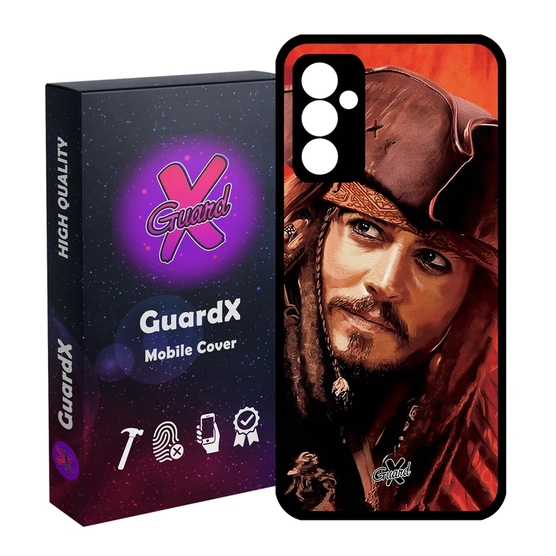 کاور گارد ایکس طرح Johnny Depp مدل Glass10205 مناسب برای گوشی موبایل سامسونگ Galaxy A14 / A14 5G