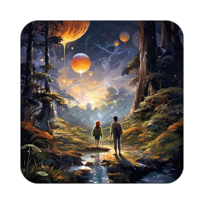 زیر لیوانی کاکتی مدل عاشقانه کد mp12654