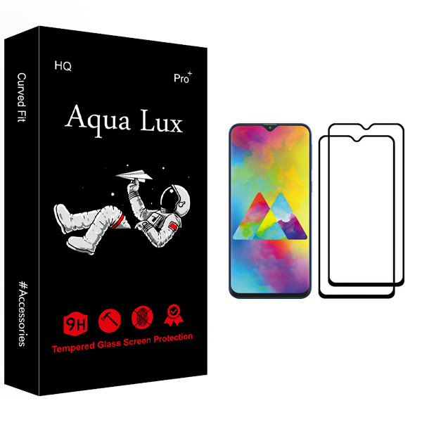 محافظ صفحه نمایش آکوا لاکس مدل +Pro مناسب برای گوشی موبایل سامسونگ Galaxy M20 بسته دو عددی