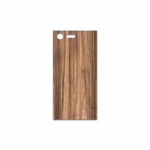 MAHOOT Light Walnut Wood Cover Sticker for Sony Xperia X Compact