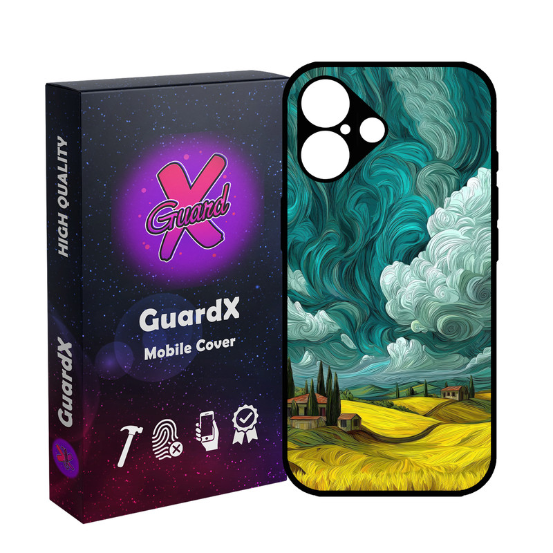 کاور گارد ایکس طرح نقاشی مدل 11151 مناسب برای گوشی موبایل اپل iPhone 16