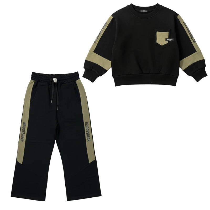 ست سویشرت و شلوار پسرانه مدل BRIDGF615-4